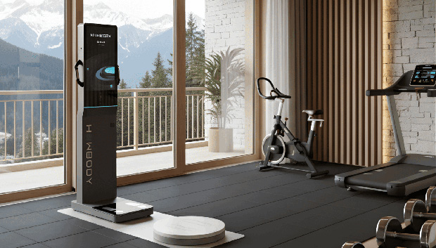 S580 in einem Fitnessstudio
